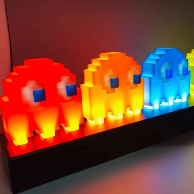 🎮✨ Iluminação Game-inspired: Pac Man e Super Mario em Destaque! ✨🕹️