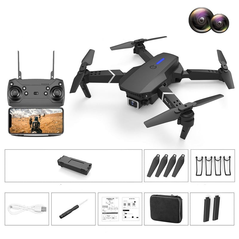 Drone Profissional com Câmera Dupla 4K HD