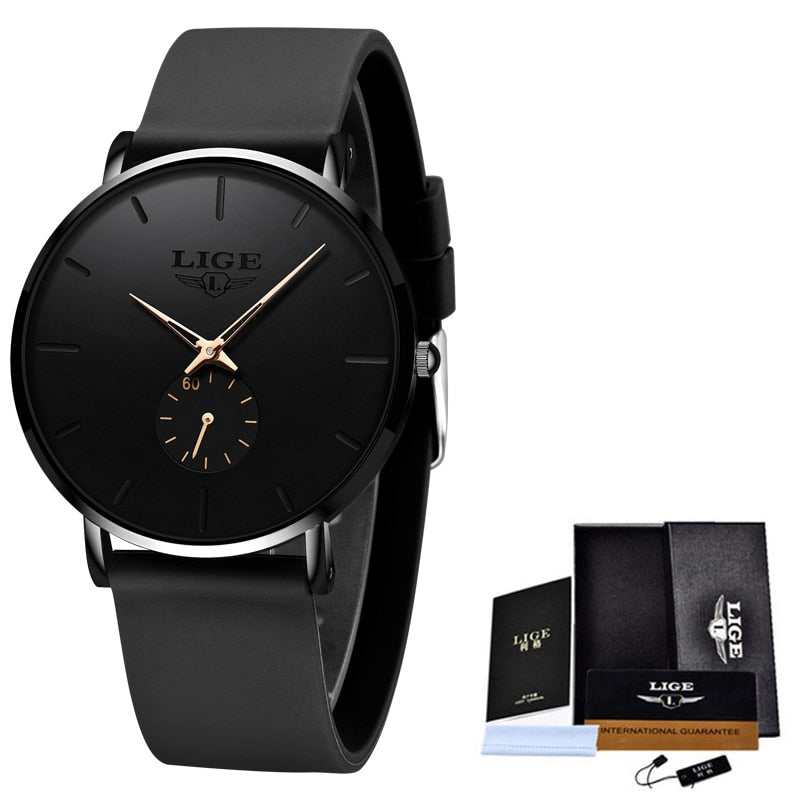 Relógio Masculino Casual - Elegance Black