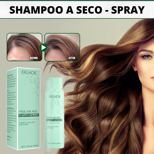 Shampoo a Seco Spray Mágico